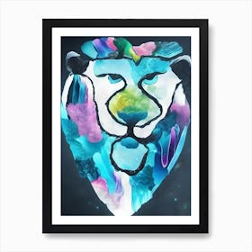 Lea Lion Art Print