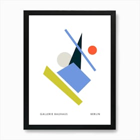 Bauhaus Exhibition Poster 9 Art Print