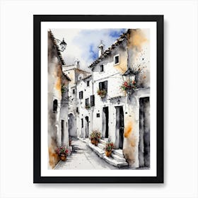 Alberobello, Puglia Art Print