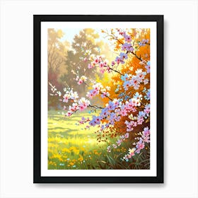 Cherry Blossoms 52 Art Print