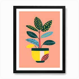 Potted Plant 34 Art Print