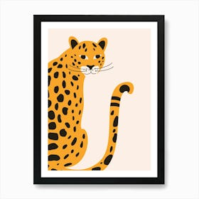 Leopard - Funny Poster Wall Art Print Art Print