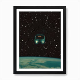 Space Express Art Print