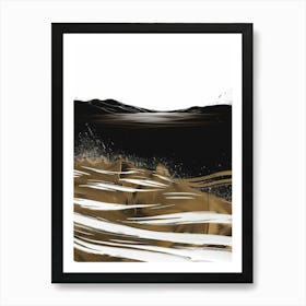 Water Splashes 2 Art Print