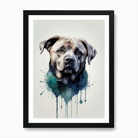 Dog Portrait Art Print