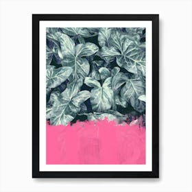 Pink Sorbet On Jungle Art Print