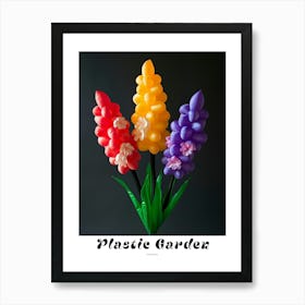 Bright Inflatable Flowers Poster Hyacinth 3 Art Print