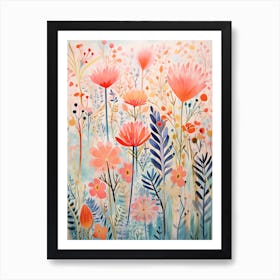 Wildflowers 1 Art Print