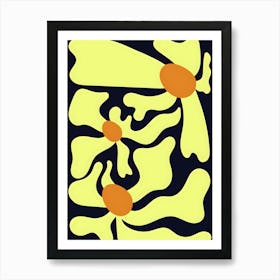 Henri Matisse Yellow Flowers 1 Art Print