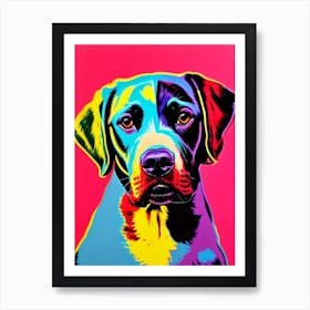 American Water Spaniel Andy Warhol Style Dog Art Print