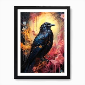 Raven 1 Art Print