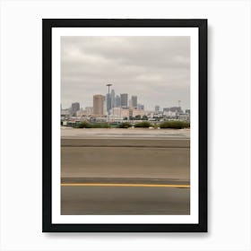 Los Angeles skyline Art Print