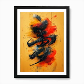 Chinese Calligraphy Art Print