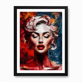 Portrait Of A Woman 38 Art Print