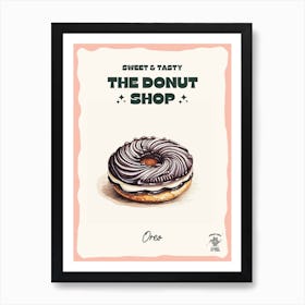 Oreo Donut The Donut Shop 0 Art Print