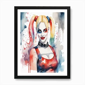 Harley Quinn 1 Art Print