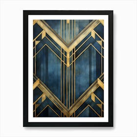 Great Gatsby Wallpaper Art Print