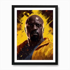 Luke Cage Painting Art Print