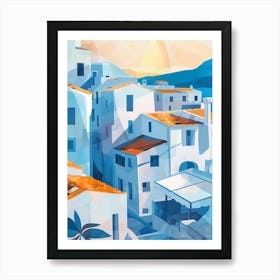 Mediterranean Sunrise 1 Art Print