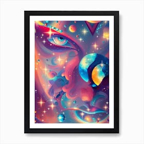 Psychedelic Art 63 Art Print