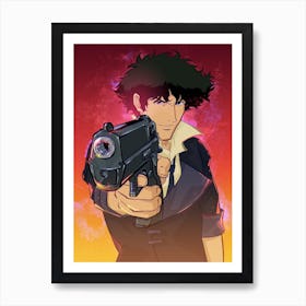 Cowboy Bebop Anime Hero Poster