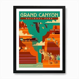 Grand Canyon National Park 5 Art Print