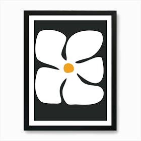 White Flower Art Print