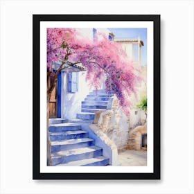 Greece Painting 4 Art Print