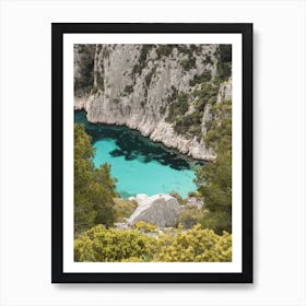 National Park Calanques France Art Print