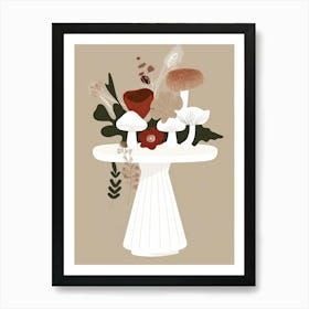 Mushroom Bouquet Art Print