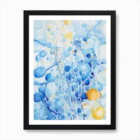 Blue Water 1 Art Print