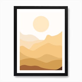 Desert Habitat Art Print