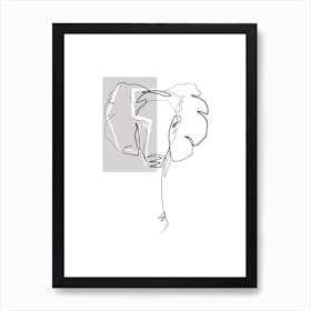 Elephant 03 Art Print