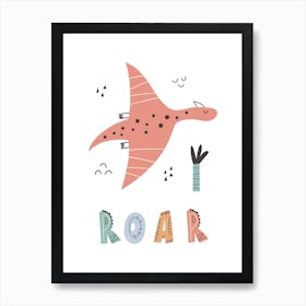 Cute Dino 1 Art Print