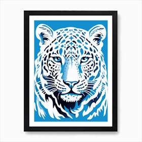 Tiger Head Vector Poster