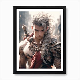 Legend Of Hero Art Print