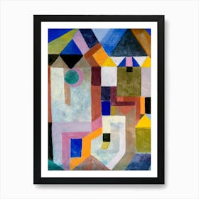 House By Person Art Print