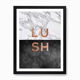 Lush Copper Art Print