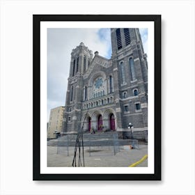 Cathedral Of Notre Dame Art Print
