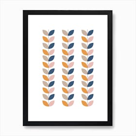 Leaf Pattern Art Print