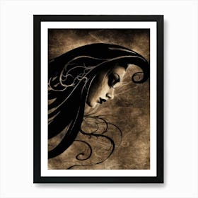 Portrait Of A Woman 187 Art Print