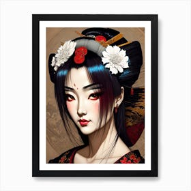 Geisha 14 Art Print