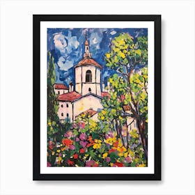 Ravenna Italy 3 Fauvist Painting Art Print