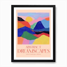 Abstract Dreamscapes Landscape Collection 02 Art Print