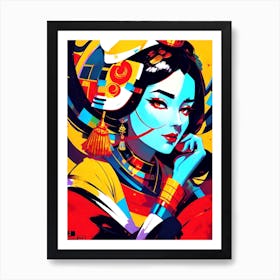 Chinese Woman 2 Art Print