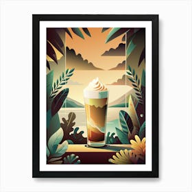 Coffee In The Jungle Art Print