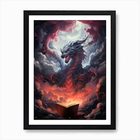 Dragon In The Sky 1 Art Print