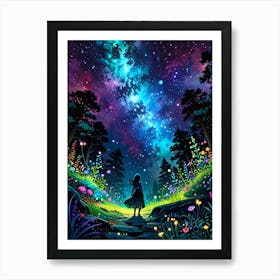 Starry Night 145 Art Print