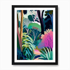 Mount Tomah Botanic Garden, 1, Australia Abstract Still Life Art Print