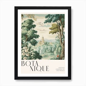 Botanique Fantasy Gardens Of The World 71 Art Print